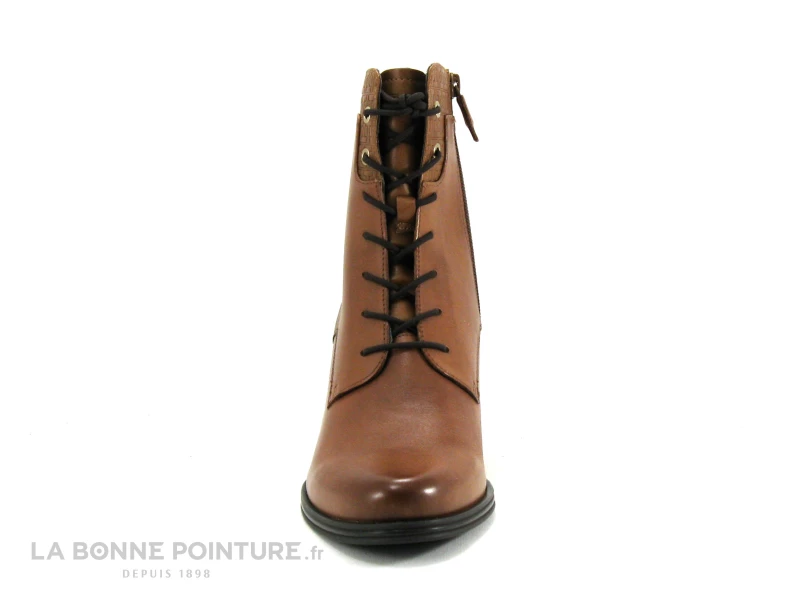 Remise ? Femme Tamaris 1-25110-29 Nut - Bottine Marron Clair - Talon Haut ? 2 Remise ? Femme Tamaris 1-25110-29 Nut - Bottine Marron Clair - Talon Haut ? – Image 2