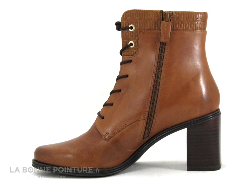 Remise ? Femme Tamaris 1-25110-29 Nut - Bottine Marron Clair - Talon Haut ? 3 Remise ? Femme Tamaris 1-25110-29 Nut - Bottine Marron Clair - Talon Haut ? – Image 3