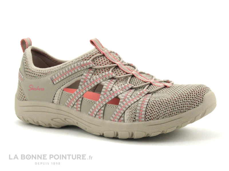 Bon marché ✨ Femme Skechers Reggae Fest 2-0 Happy Getaway Beige Rose - Chaussure Aeree F ? 1 Bon marché ✨ Femme Skechers Reggae Fest 2-0 Happy Getaway Beige Rose - Chaussure Aeree F ?