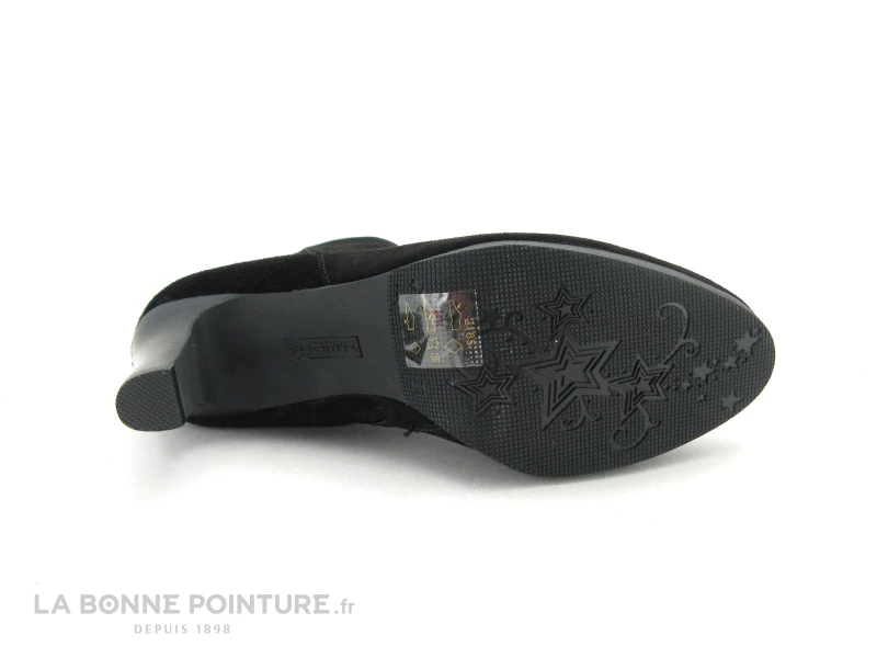 Le moins cher ? Femme Fugitive EJEA ? Boots à Talon Velours Noir ? 7 Le moins cher ? Femme Fugitive EJEA ? Boots à Talon Velours Noir ? – Image 7