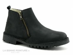 Top 10 ❤️ Bran's Brans 934 ARIZON Noir - Zip - ? Boots Fourree Femme ?