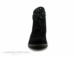 Meilleur prix ? Lily Mood TX02-4 Black - Languette Perles - ? Boots Femme ? -Mustang Shop unnamed file 5920