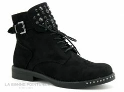 Meilleur prix ? Lily Mood TX02-4 Black - Languette Perles - ? Boots Femme ? -Mustang Shop unnamed file 5923