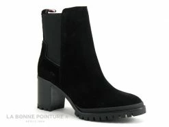 Les meilleures critiques de ? Femme Tommy Hilfiger FW0FW04342 Sporty Mid - Black - ? Boots Talon Haut ?