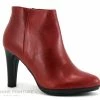 Acheter ? Femme ? ShoeLab LUPEFIX 1484026 - Bottine Rouge Talon Haut ✔️