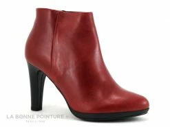 Acheter ? Femme ? ShoeLab LUPEFIX 1484026 - Bottine Rouge Talon Haut ✔️