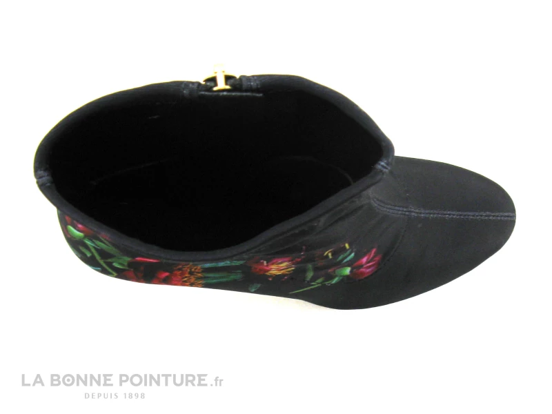 Top 10 ? Femme Tamaris 1-25370-23 Black Flower - Bottine Fleurie Talon Haut ? 6 Top 10 ? Femme Tamaris 1-25370-23 Black Flower - Bottine Fleurie Talon Haut ? – Image 6