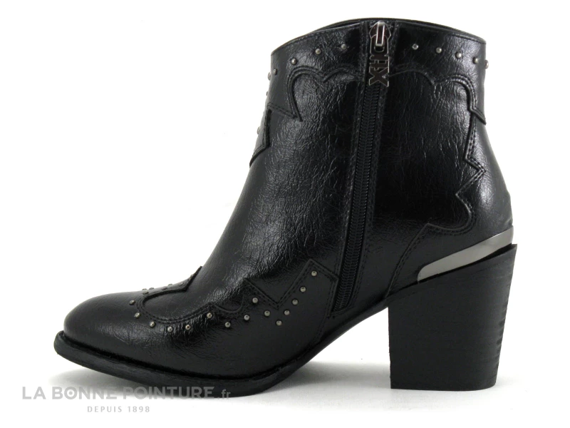 Top 10 ❤️ Femme Xti 35150 Noir - Bottine Santiag Talon Large - Etoile ? 3 Top 10 ❤️ Femme Xti 35150 Noir - Bottine Santiag Talon Large - Etoile ? – Image 3
