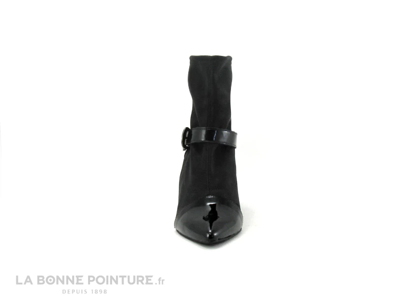 Remise ? Femme Cardenal CANNES - CL3406 - Verni Noir - Nubuck Noir - ? Boots Talon ? 2 Remise ? Femme Cardenal CANNES - CL3406 - Verni Noir - Nubuck Noir - ? Boots Talon ? – Image 2
