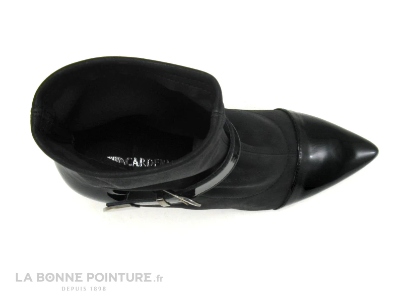 Remise ? Femme Cardenal CANNES - CL3406 - Verni Noir - Nubuck Noir - ? Boots Talon ? 6 Remise ? Femme Cardenal CANNES - CL3406 - Verni Noir - Nubuck Noir - ? Boots Talon ? – Image 6