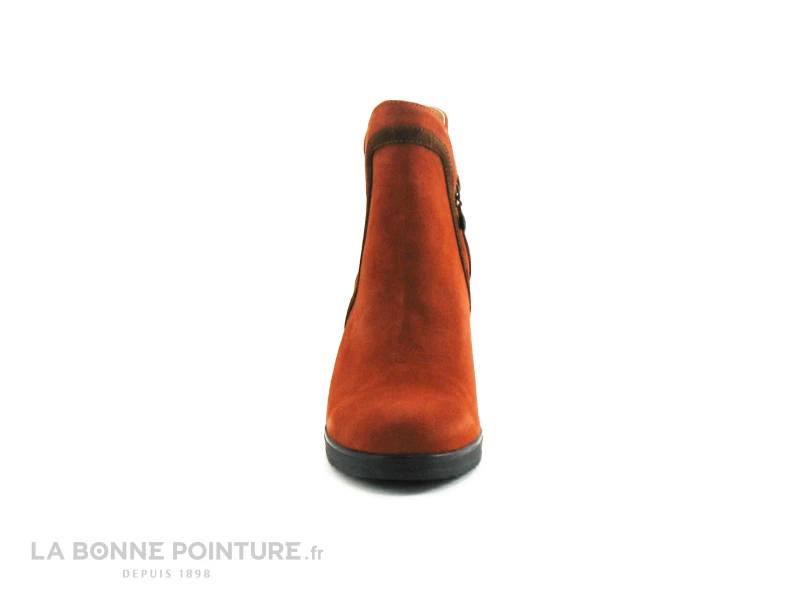 De gros ? Emilie Karston VASOR Vel Brick Tabac - ? Boots Femme Talon Haut ? 2 De gros ? Emilie Karston VASOR Vel Brick Tabac - ? Boots Femme Talon Haut ? – Image 2