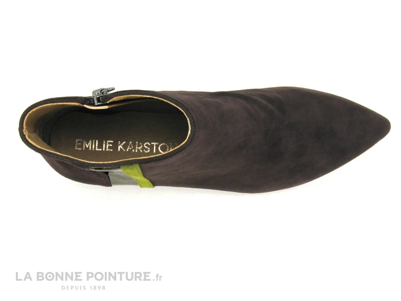 Remise ? Emilie Karston KEVANE Velours Moka - ? Boots Femme ? 6 Remise ? Emilie Karston KEVANE Velours Moka - ? Boots Femme ? – Image 6