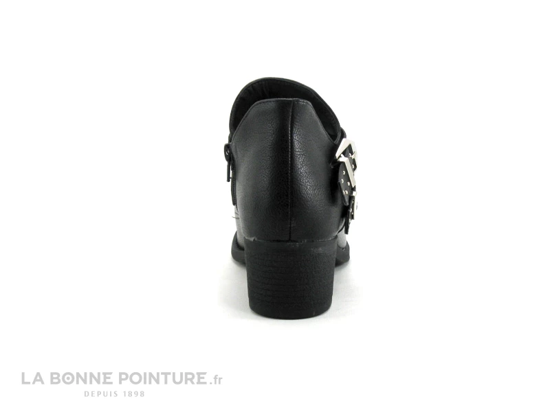 Acheter ? Feel'In Feel In HURBAN Noir - 2 Brides Clous - Low ? Boots Femme ✨ 4 Acheter ? Feel'In Feel In HURBAN Noir - 2 Brides Clous - Low ? Boots Femme ✨ – Image 4