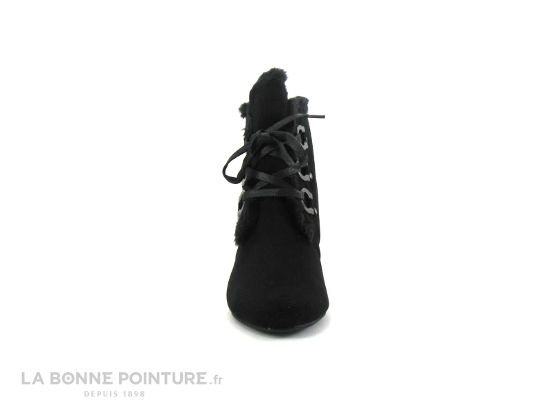 Budget ⌛ Femme The Divine Factory QL3820 Noir - Bottine Fourree Talon Haut ? 2 Budget ⌛ Femme The Divine Factory QL3820 Noir - Bottine Fourree Talon Haut ? – Image 2