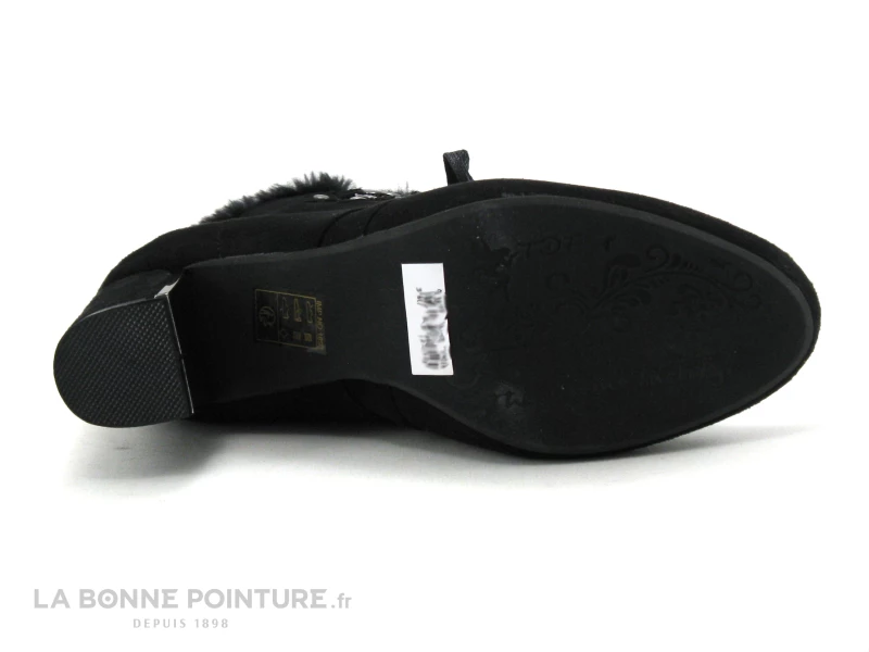 Budget ⌛ Femme The Divine Factory QL3820 Noir - Bottine Fourree Talon Haut ? 7 Budget ⌛ Femme The Divine Factory QL3820 Noir - Bottine Fourree Talon Haut ? – Image 7