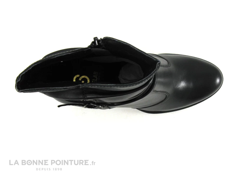 Budget ⌛ Femme ? ShoeLab 5782 Ginny Noir - Bottine Talon Haut - Tige Froncee ? 6 Budget ⌛ Femme ? ShoeLab 5782 Ginny Noir - Bottine Talon Haut - Tige Froncee ? – Image 6