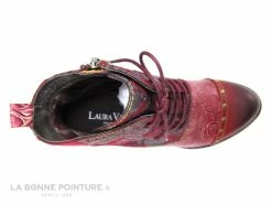 Nouveau ✨ Laura Vita ELCEAO 31 Wine ? Boots Femme Bordeaux Lacets ⭐ -Mustang Shop unnamed file 6106