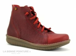 Meilleure vente ❤️ Jungla 7564 Haws Rioja - Bottine Femme Bordeaux - Lacet Elastique ?