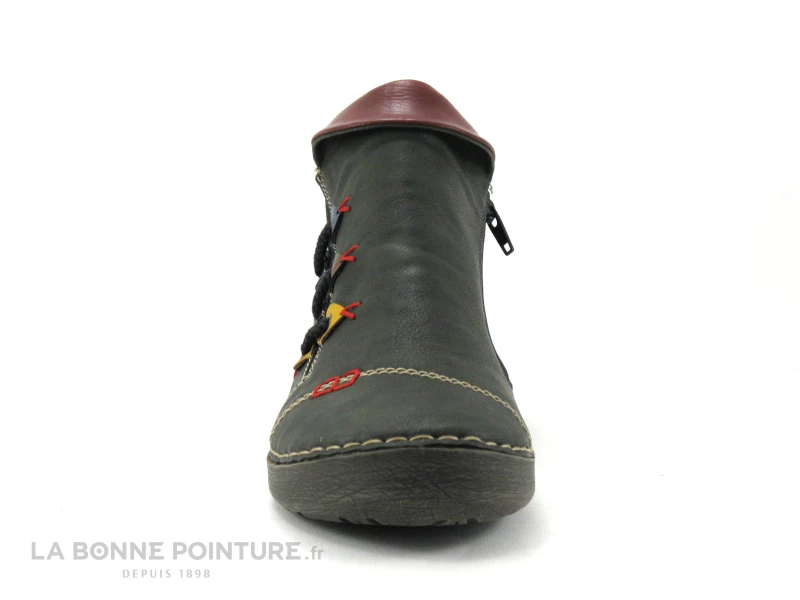 Tout neuf ? Rieker 72581-54 Forest - Revers Bordeaux - ? Boots Femme ? 2 Tout neuf ? Rieker 72581-54 Forest - Revers Bordeaux - ? Boots Femme ? – Image 2