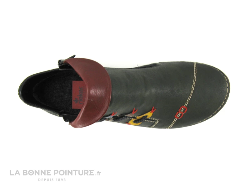 Tout neuf ? Rieker 72581-54 Forest - Revers Bordeaux - ? Boots Femme ? 6 Tout neuf ? Rieker 72581-54 Forest - Revers Bordeaux - ? Boots Femme ? – Image 6