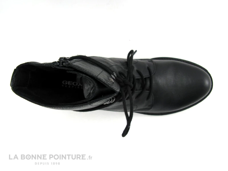 Coupon ? Geox D HOARA Black - D94FTE - Bottine Noire A Lacet Femme ? 6 Coupon ? Geox D HOARA Black - D94FTE - Bottine Noire A Lacet Femme ? – Image 6
