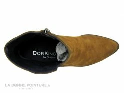 Le moins cher ? Femme Dorking THAIS D8896 Calf Crusca - 2 Zips - ? Boots Marron Talon Haut ? -Mustang Shop unnamed file 6269