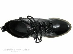 Bon marché ? Femme Fugitive GENETE Noir Verni - LPSY159 - Bottine A Lacet Noire Avec Zip ⭐ -Mustang Shop unnamed file 6276