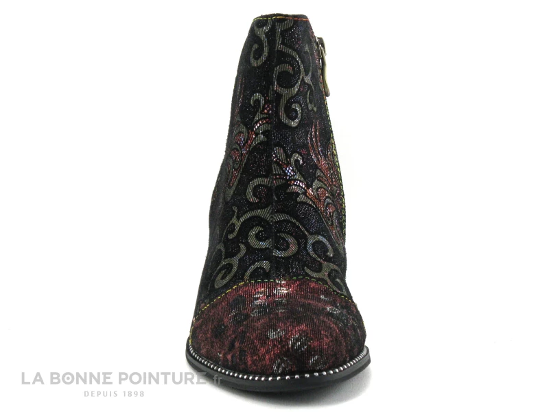 De gros ? Femme Laura Vita ELCODIEO 212A Wine - ? Boots Bordeaux Talon Haut ? 2 De gros ? Femme Laura Vita ELCODIEO 212A Wine - ? Boots Bordeaux Talon Haut ? – Image 2