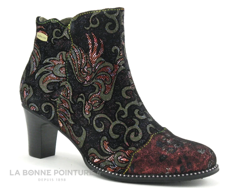 De gros ? Femme Laura Vita ELCODIEO 212A Wine - ? Boots Bordeaux Talon Haut ? 5 De gros ? Femme Laura Vita ELCODIEO 212A Wine - ? Boots Bordeaux Talon Haut ? – Image 5