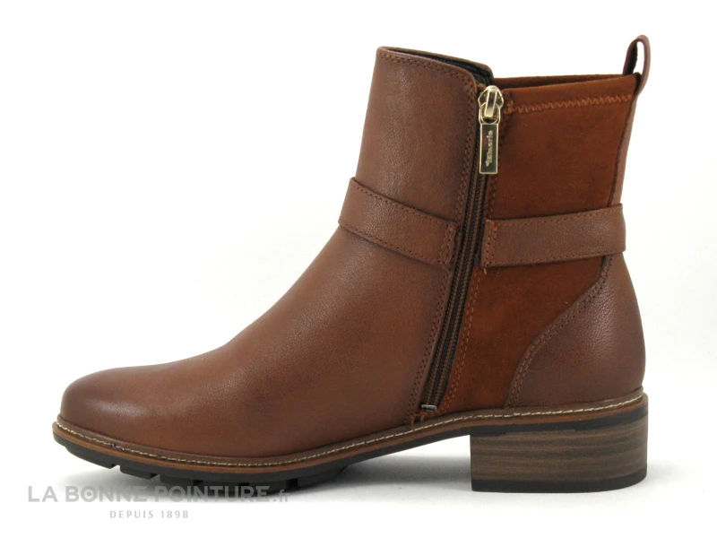 Budget ? Femme Tamaris 1-25327-27 Cognac - Boucle Doree - Bottine Marron ✔️ 3 Budget ? Femme Tamaris 1-25327-27 Cognac - Boucle Doree - Bottine Marron ✔️ – Image 3