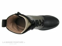 Promo ? Femme Hispanitas Bolero CH1211860 - Noir Gris Bronze - Bottine Lacet Talon Large ? -Mustang Shop unnamed file 6410