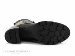 Promo ? Femme Hispanitas Bolero CH1211860 - Noir Gris Bronze - Bottine Lacet Talon Large ? -Mustang Shop unnamed file 6411