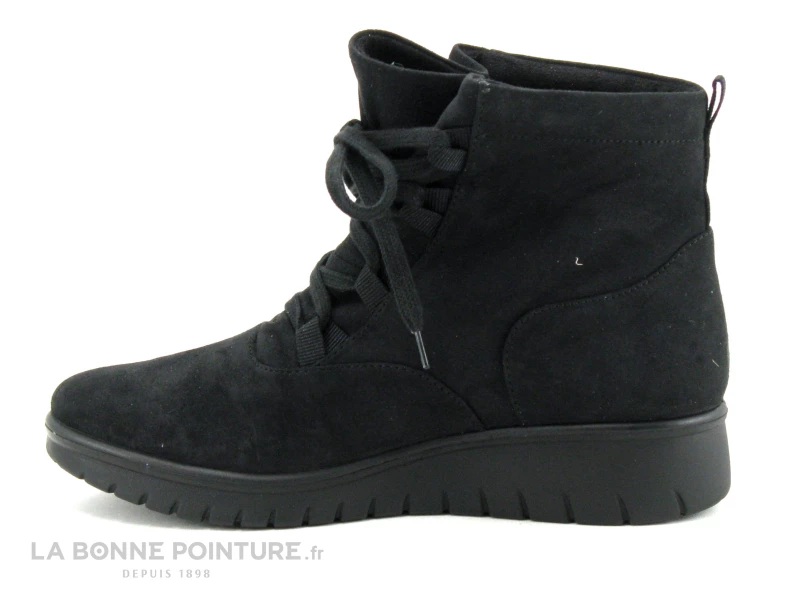 Le moins cher ❤️ Westland CALAIS 08 Noir - Bottine Femme Noire - Talon Compense ? 3 Le moins cher ❤️ Westland CALAIS 08 Noir - Bottine Femme Noire - Talon Compense ? – Image 3