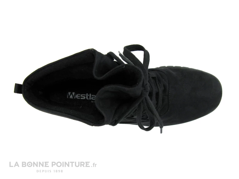 Le moins cher ❤️ Westland CALAIS 08 Noir - Bottine Femme Noire - Talon Compense ? 6 Le moins cher ❤️ Westland CALAIS 08 Noir - Bottine Femme Noire - Talon Compense ? – Image 6