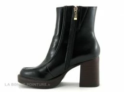 Nouveau ✨ Femme Tamaris 1-25318-29 Black - Bottine Noire - Talon Haut Epais ? -Mustang Shop unnamed file 6458