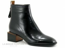 Meilleure affaire ? MetamorfOse Metamorf Ose MACHINCHOUETTE Brique - ? Boots Femme Noir Verni ✔️