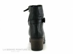 Nouveau ? Femme Jordana 60 Noir - Bottine A Lacet Cuir Noir - Talon Epais ? 10 Nouveau ? Femme Jordana 60 Noir - Bottine A Lacet Cuir Noir - Talon Epais ? -Mustang Shop unnamed file 6528