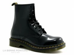 Vente flash ⭐ Femme Dr Martens 1460 W Black Patent Lamper ❤️