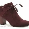 Acheter ? Femme The Divine Factory - TDF3109 Bordeaux - Low ? Boots Talon ? -Mustang Shop unnamed file 6600