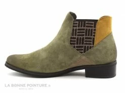 Meilleure affaire ? Femme Fugitive VEGAS Compo Multi Velours Kaki - ? Boots ? -Mustang Shop unnamed file 6616