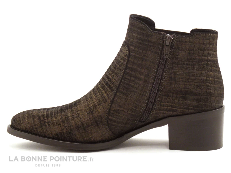 Vente flash ? Adige AMARUS 100-002 - Marron Bronze Croco - ? Boots Femme ? 3 Vente flash ? Adige AMARUS 100-002 - Marron Bronze Croco - ? Boots Femme ? – Image 3