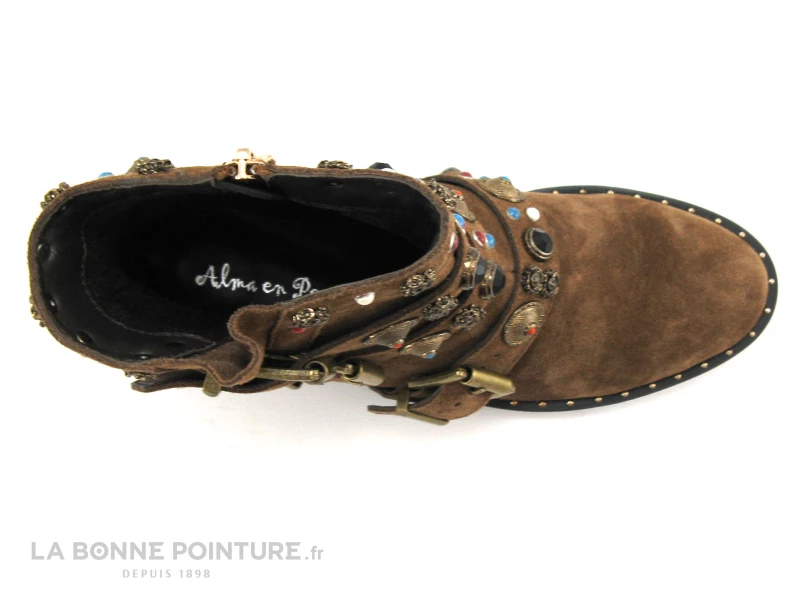 Meilleure affaire ⭐ Alma En Pena I18342 Camel - Brides - Perles - ? Boots Femme ? 6 Meilleure affaire ⭐ Alma En Pena I18342 Camel - Brides - Perles - ? Boots Femme ? – Image 6