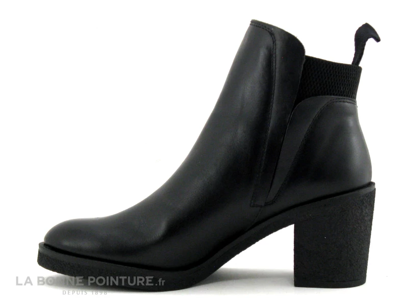 Meilleure affaire ? Femme Porronet 4031 Noir - ? Boots Talon Haut - Semelle Crepe Noir ? 3 Meilleure affaire ? Femme Porronet 4031 Noir - ? Boots Talon Haut - Semelle Crepe Noir ? – Image 3