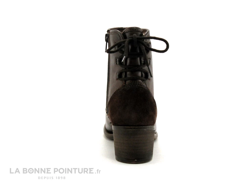 Budget ? Femme Com Un Point ADVILLA Marron - Lacet Arriere - ? Boots Fourree ? 4 Budget ? Femme Com Un Point ADVILLA Marron - Lacet Arriere - ? Boots Fourree ? – Image 4