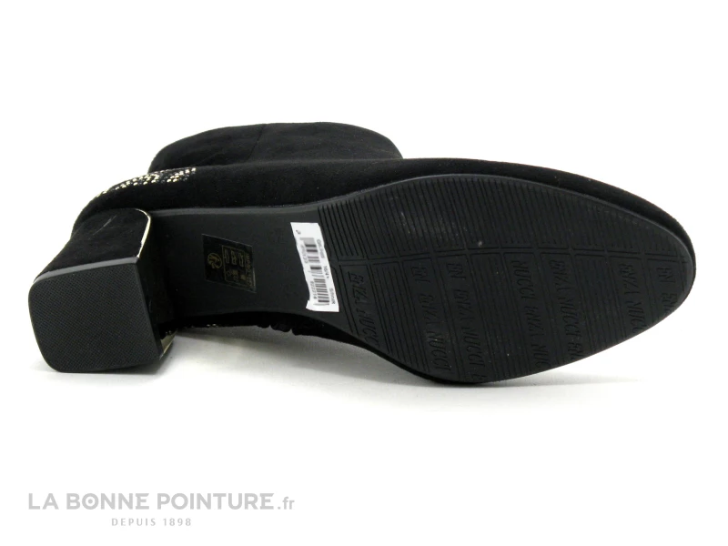 Meilleure vente ? Femme Enza Nucci QL3405 Noir - Perles Arriere - Talon Miroir - ? Boots ? 7 Meilleure vente ? Femme Enza Nucci QL3405 Noir - Perles Arriere - Talon Miroir - ? Boots ? – Image 7