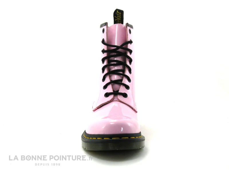 De gros ? Femme Dr Martens PASCAL Pale Pink Patent Lamper - 26425322 - Bottine Rose ? 2 De gros ? Femme Dr Martens PASCAL Pale Pink Patent Lamper - 26425322 - Bottine Rose ? – Image 2