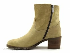 Meilleure vente ? Femme Patricia Miller 5151 Boreal Oro - Bottine Beige Paillettes Or ? -Mustang Shop unnamed file 6770