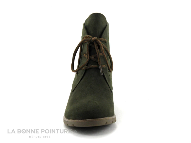 Tout neuf ? Femme Marco Tozzi 2-25107-27 Olive - Bottine Talon Haut Kaki ? 2 Tout neuf ? Femme Marco Tozzi 2-25107-27 Olive - Bottine Talon Haut Kaki ? – Image 2