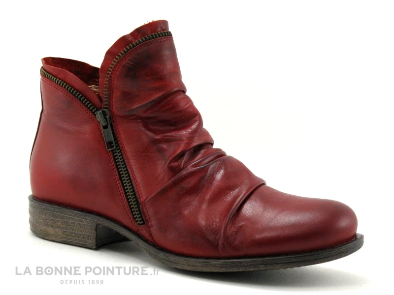 Acheter ? Lou Kristensen IB13286 Rouge - Bottine Femme Cuir Rouge ❤️ 1 Acheter ? Lou Kristensen IB13286 Rouge - Bottine Femme Cuir Rouge ❤️