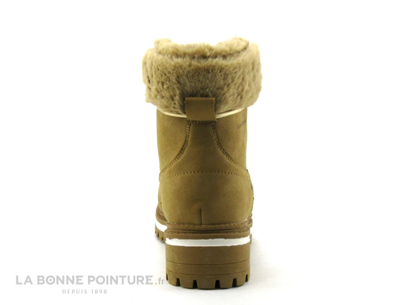 De gros ? Lois 87770 Camel - Haut Peluche - Bottine Lacet Femme ? 4 De gros ? Lois 87770 Camel - Haut Peluche - Bottine Lacet Femme ? – Image 4